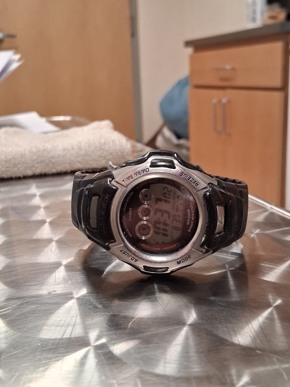 Casio Black and Silver Digital Sports Watch